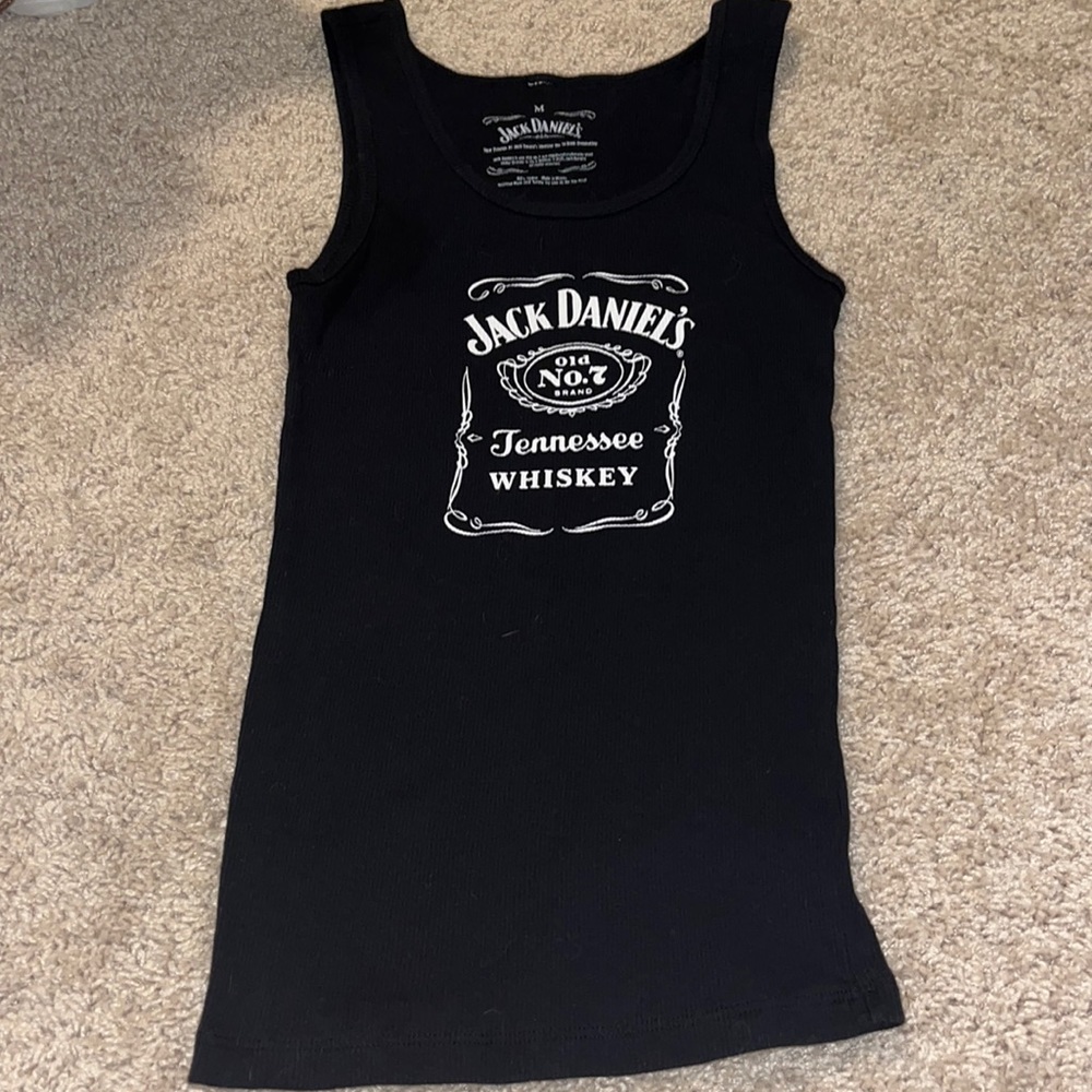 COPY - Jack daniels ribbed tank